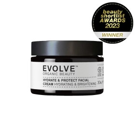 Hydrate + Protect Facial Cream 30ml - Travel Size- Evolve Organic Beauty