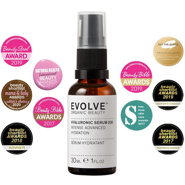 Hyaluronic Serum 200 30ml - Evolve Organic Beauty