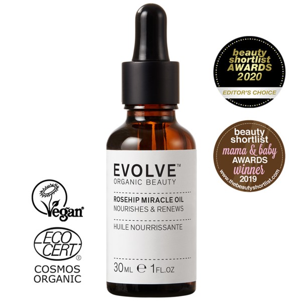 Rosehip Miracle Facial Oil 30ml - Evolve Organic Beauty