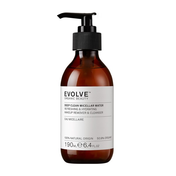 Deep Clean Micellar Water 190ml - Evolve Organic Beauty