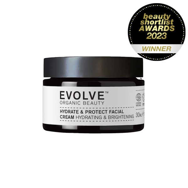 Hydrate + Protect Facial Cream 30ml - Travel Size- Evolve Organic Beauty