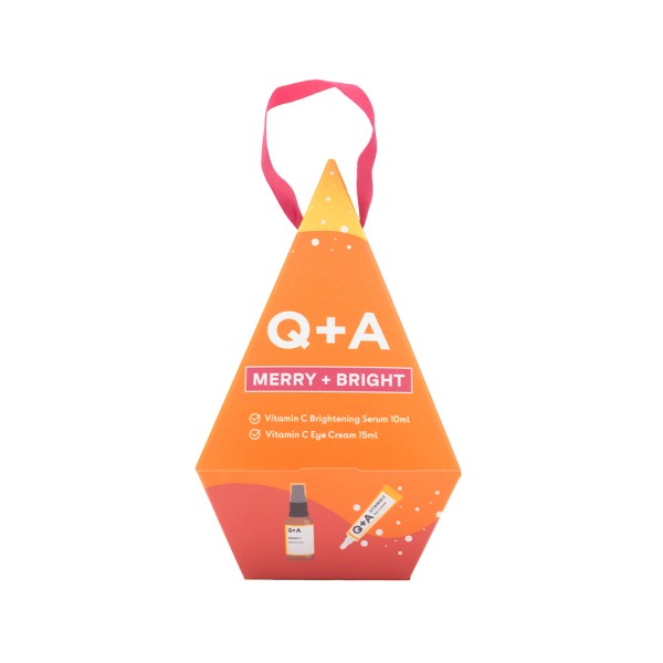 Q+A Merry + Bright Gift Set